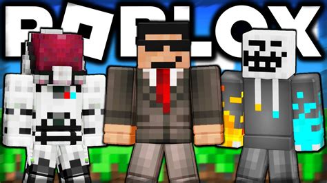 I remade minecraft skins as roblox avatars & they look really good! - YouTube