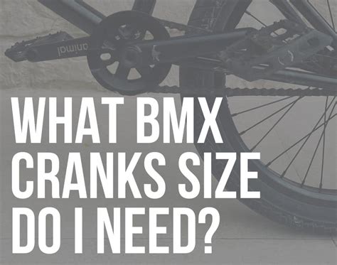 What BMX Crank Size Do I Need? (160mm?!) - The BMX Dude