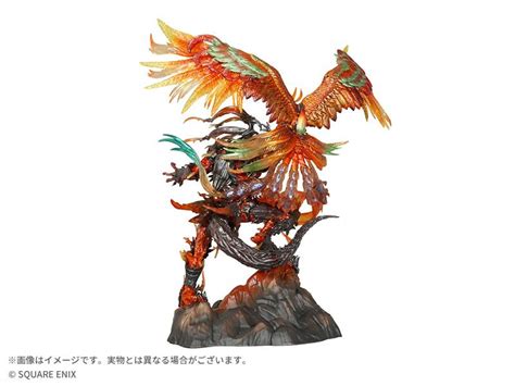 Phoenix VS Ifrit Statue, Pins & Artwork | Final Fantasy XVI | Video ...