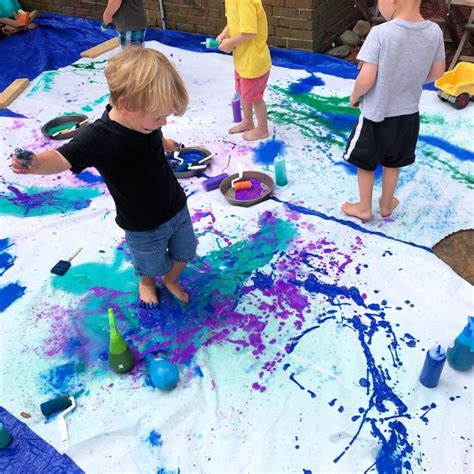 Why Messy Art is Important for Kids