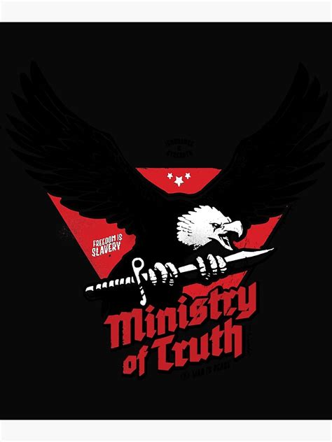 "Ministry of Truth Classic Ministry of Truth" Poster for Sale by emilyg19pa | Redbubble