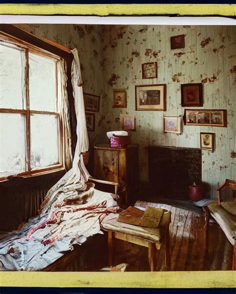 the interior of an old cottage in cumberland that is | Stable Diffusion ...