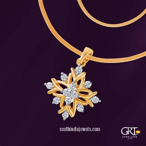 22 Carat Gold Chain Model From GRT Jewellers - South India Jewels