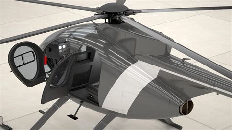 Utility civilian helicopter rigged 3D model - TurboSquid 1713105