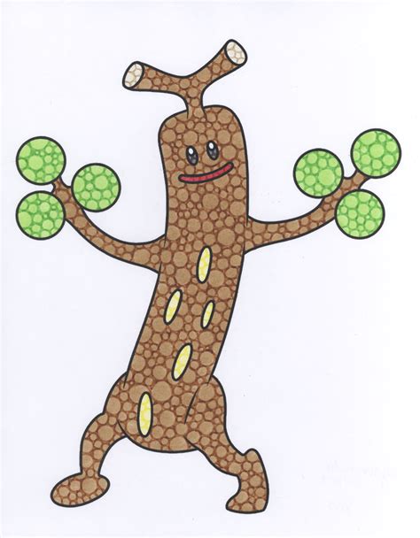 Sudowoodo Coloring Page by peacein17 on DeviantArt