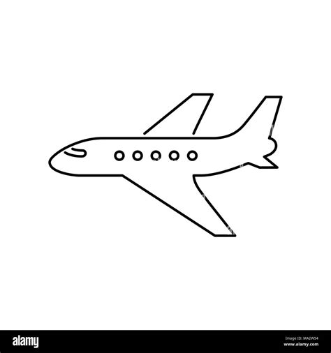 Simple Graphic Airplane