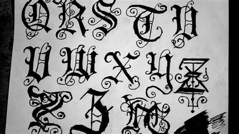 Blackletter - Gothic Font Calligraphy - Calligraph Choices