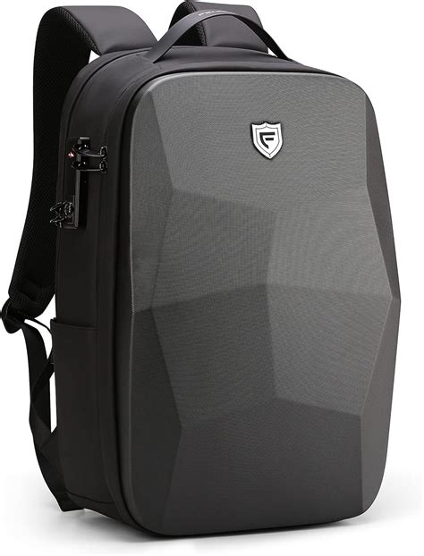 FENRUIEN 25L 17.3 Laptop Rucksack,Anti Theft Backpack,Waterproof Hard Shell Laptop Backpack ...