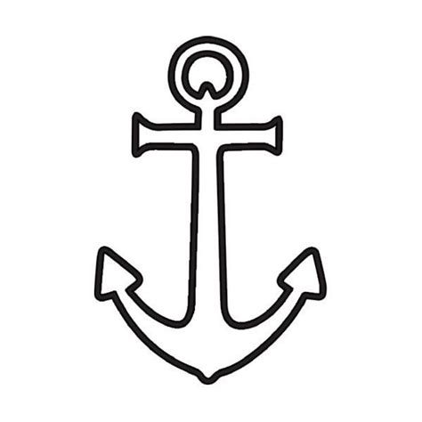 Anchor Outline - ClipArt Best