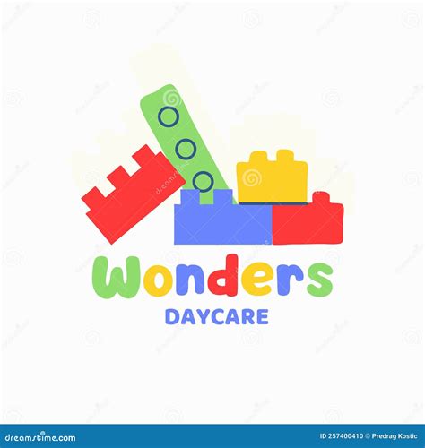 Daycare Logo, Icon, Or Symbol Template Design Cartoon Vector ...