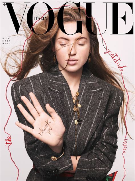 Vogue Italia December 2020 Cover (Vogue Italia)