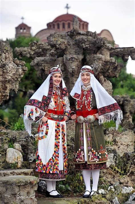 Greek traditional costumes from Macedonia 🇬🇷 | Cultura, Macedonia