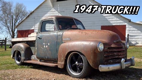 1947 Chevrolet 3100 Truck Brought Back To LIFE!!! Should We SWAP IT!?!?! - YouTube