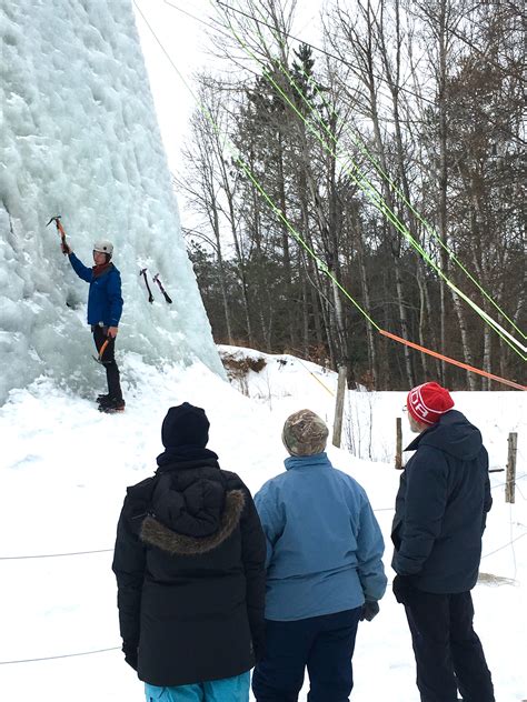 CLIMBING AN ICE WALL - An Epic Adventure! - CAMPERCHRISTINA.COM