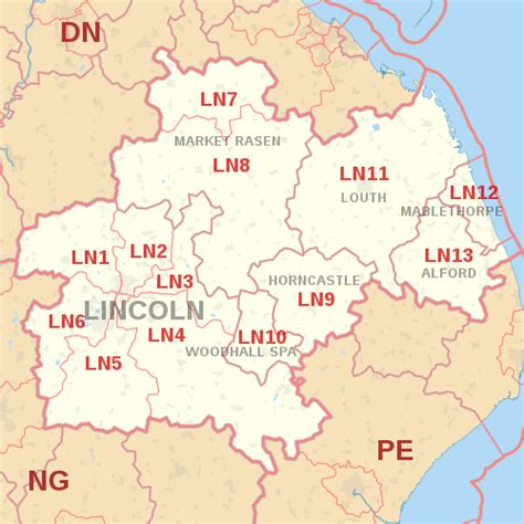 LN postcode area - Wikipedia