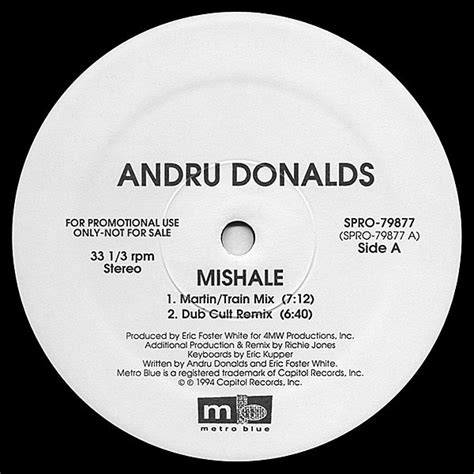 Andru Donalds – Mishale (1995, Vinyl) - Discogs