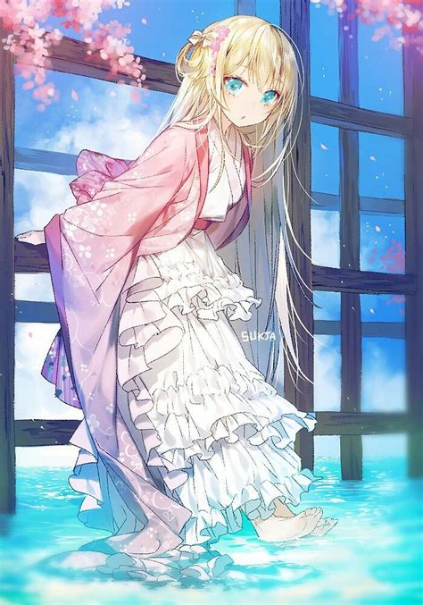 995 best Anime - Kimono images on Pinterest | Anime girls, Manga girl ...