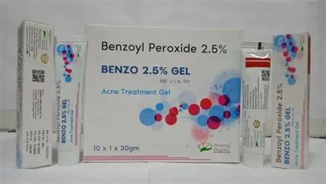 Benzoyl Peroxide 2.5% Gel at ₹ 150/piece | Skin care Products in Nagpur | ID: 25696405091