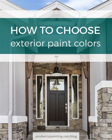 How to Choose Exterior Paint Colors for Your Home | Exterior house ...