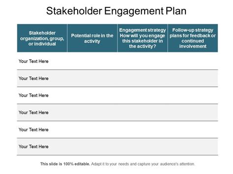 Stakeholder Engagement Plan | Graphics Presentation | Background for ...