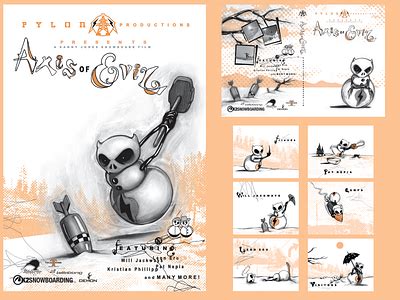 Axis of Evil by Aaron Black on Dribbble