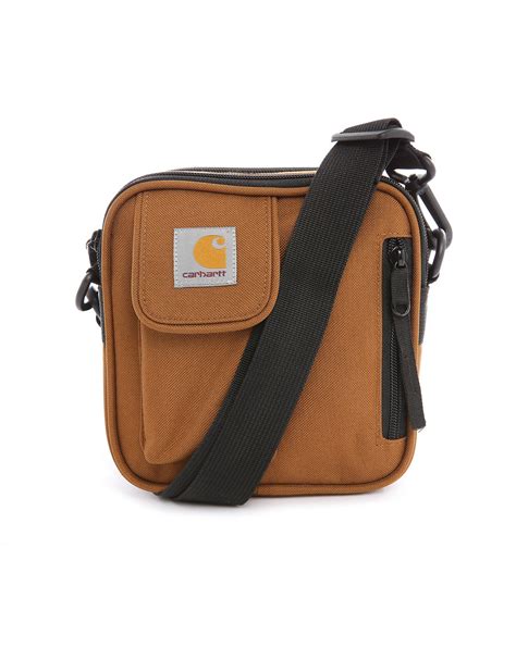 Carhartt Beige Essentials Messenger Bag in Brown for Men (beige) | Lyst