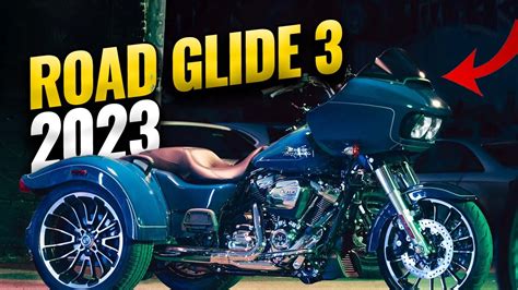 2023 Harley Davidson Road Glide 3 Trike First Look - YouTube