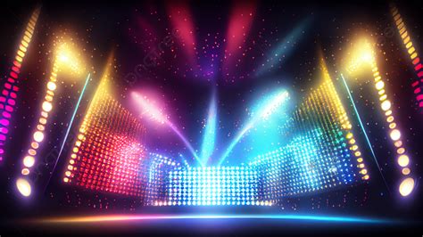 Stage Colorful Light Effect Background, Stage, Light Effect, Stage ...