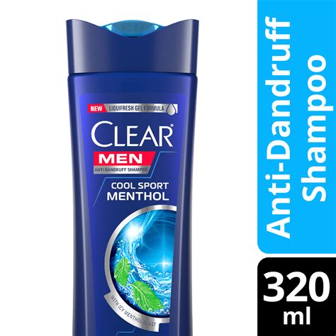 Clear Men Anti Dandruff Shampoo Cool Sport Menthol 320ml - CSI Supermarket