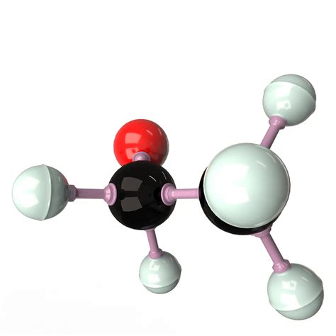 3D model Ethanol Molecule VR / AR / low-poly | CGTrader