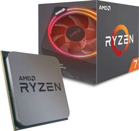 CPU AMD Ryzen 7 2700X Wraith Spire RGB cooler - Mojitech