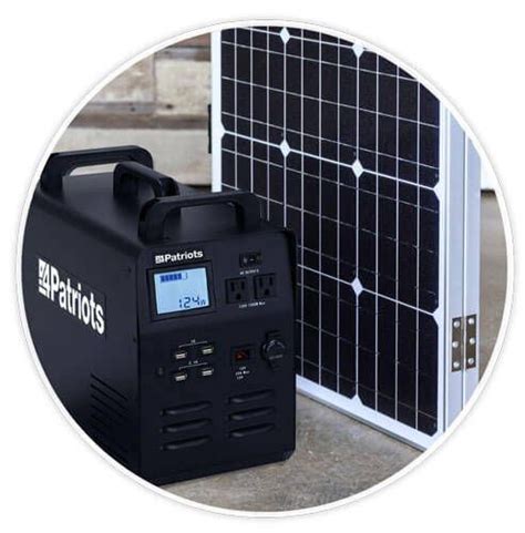 Patriot Power Solar Panel Generator 1800 | Power generator, Phone charger, Portable solar generator