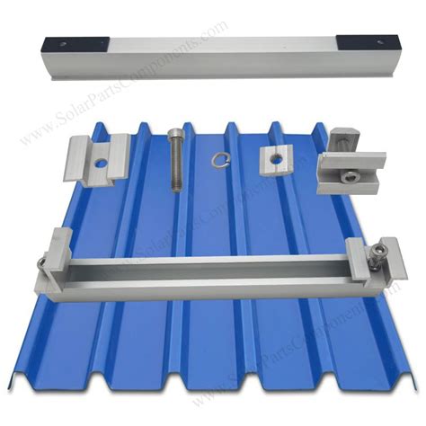 Trapezoidal Metal Roof Clamps for PV Module Mounting U Clamps