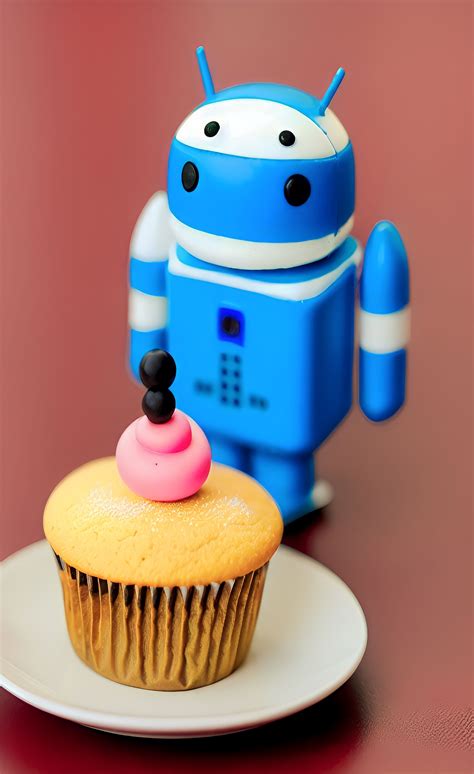 #TheMagicOfAI - Android Cupcake by TheNinjaCat27 on DeviantArt