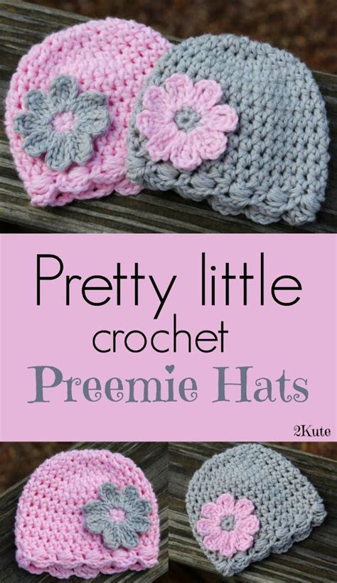 De 25+ bedste idéer inden for Crochet preemie hats på Pinterest ...