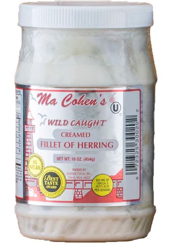 Herring in Cream Sauce | Ma Cohens