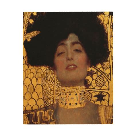 Gustav Klimt Judith And The Head Of Holofernes Wood Wall Art Gender: unisex. Age Group: adult ...