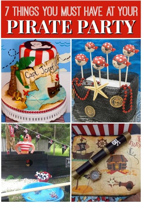 7 Things You Must Have at Your Pirate Birthday Party! | Catch My Party