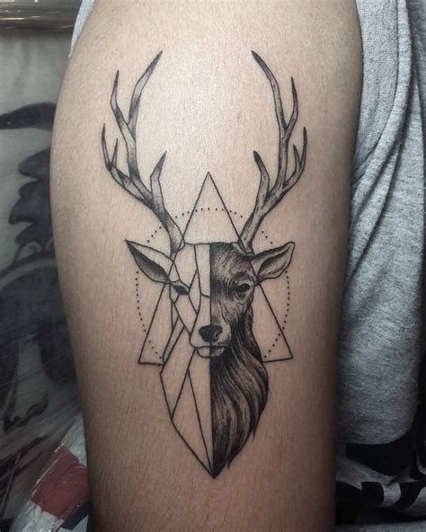 120+ Best Deer Tattoo Meaning and Designs - Wild Nature (2019)