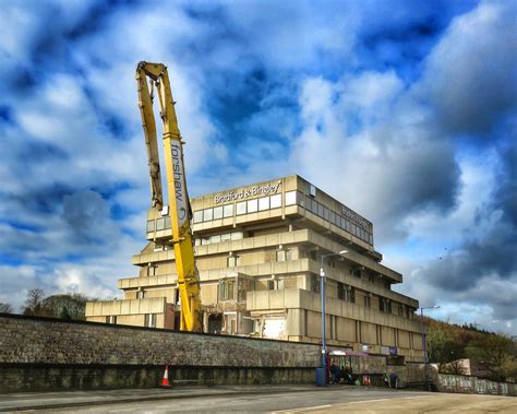 The Bradford and Bingley building society demolition | Flickr