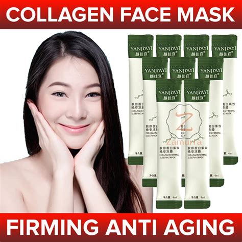 Collagen Mask Firming Sleeping Mask Original Collagen Gel Facial Mask ...