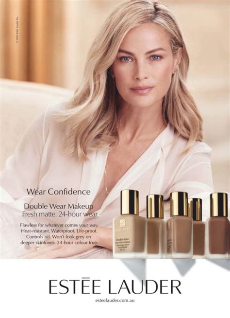 Estee Lauder Double Wear Makeup 2020 Campaign