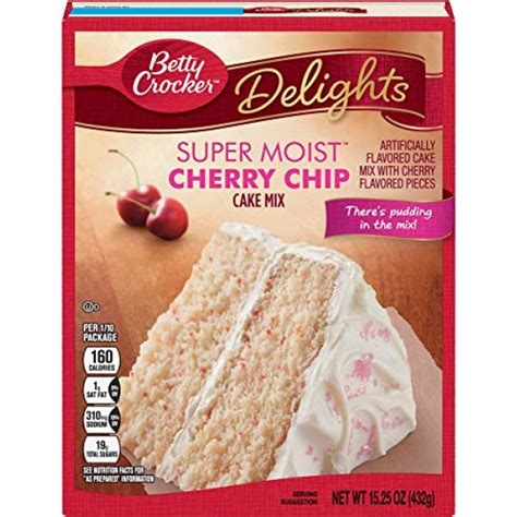 Betty Crocker Cherry Chip Cake Mix and Cherry Frosting Bundle ...