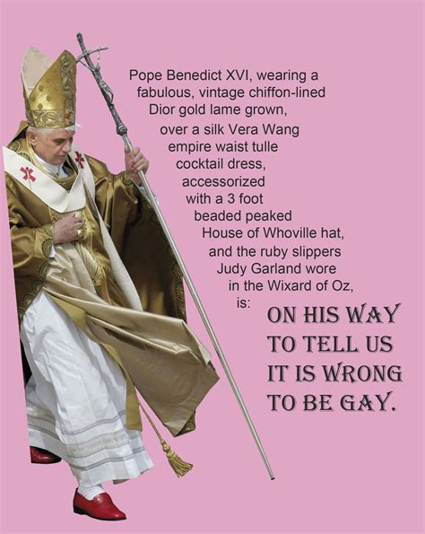 Pope Benedict XVI Catwalk 2013