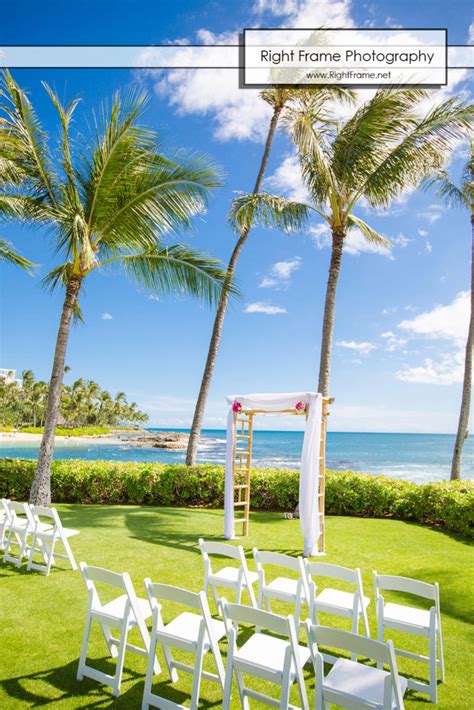 Hawaii Weddings at Paradise Cove Ko'Olina by RIGHT FRAME PHOTOGRAPHY