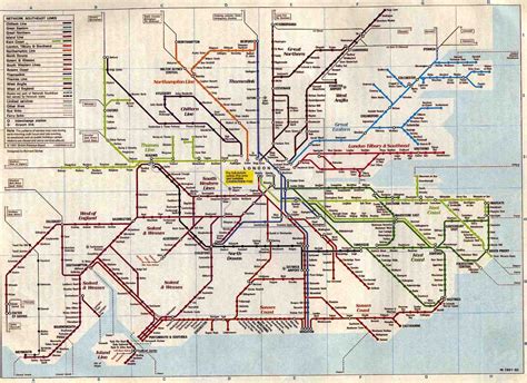 South West Railway Map