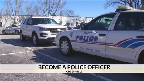 Greenville Police Department announces new officer position openings