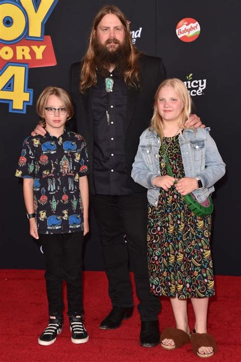 Chris Stapleton and Kids Make Rare Red Carpet Appearance at Toy Story 4 Premiere