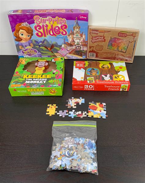 BUNDLE Board Games And Jigsaw Puzzles