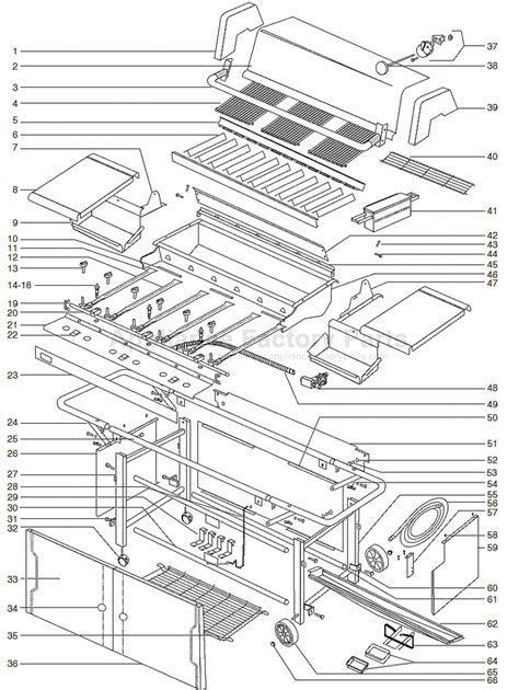 Weber Summit Grill Parts Diagram